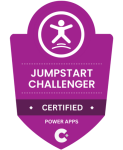 Jumpstart Challenger Power Apps